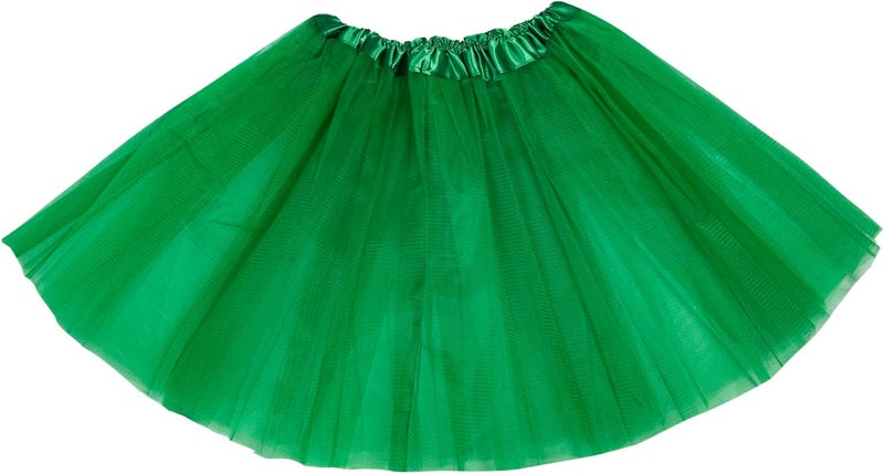 Vonokee Women's Tutu Skirt 50s/80s Vintage Ballet Dance Skirts for Cosplay Party,Neon Tutu Costume Skirts for St Patricks/Halloween - Image 1